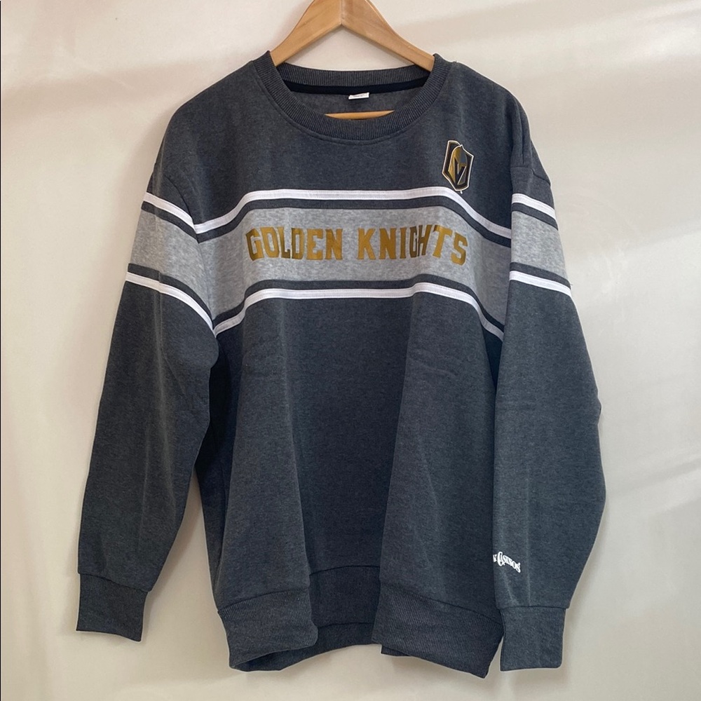 Golden Knights Men’s Crewneck Sweatshirt - Charcoal/Gray